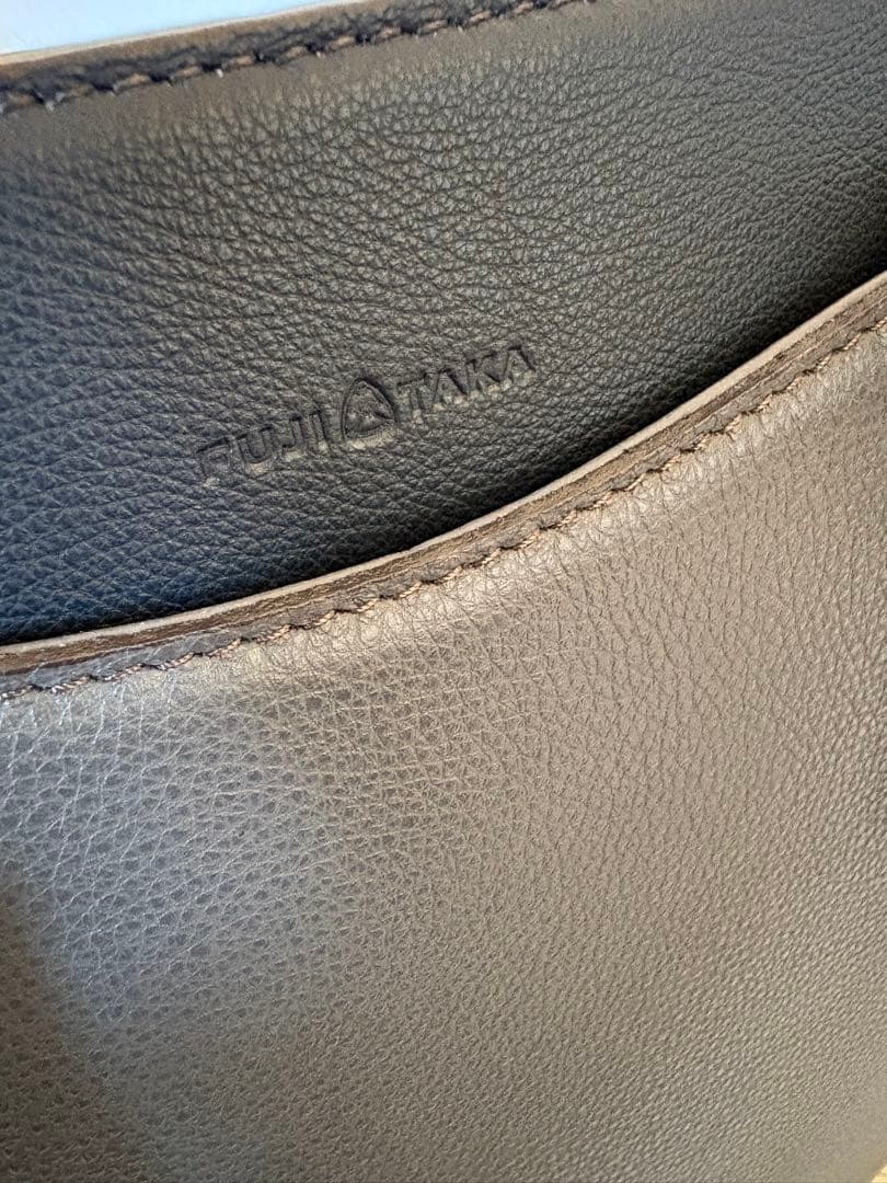 【新品】フジタカ　ビジネスバッグ グレー