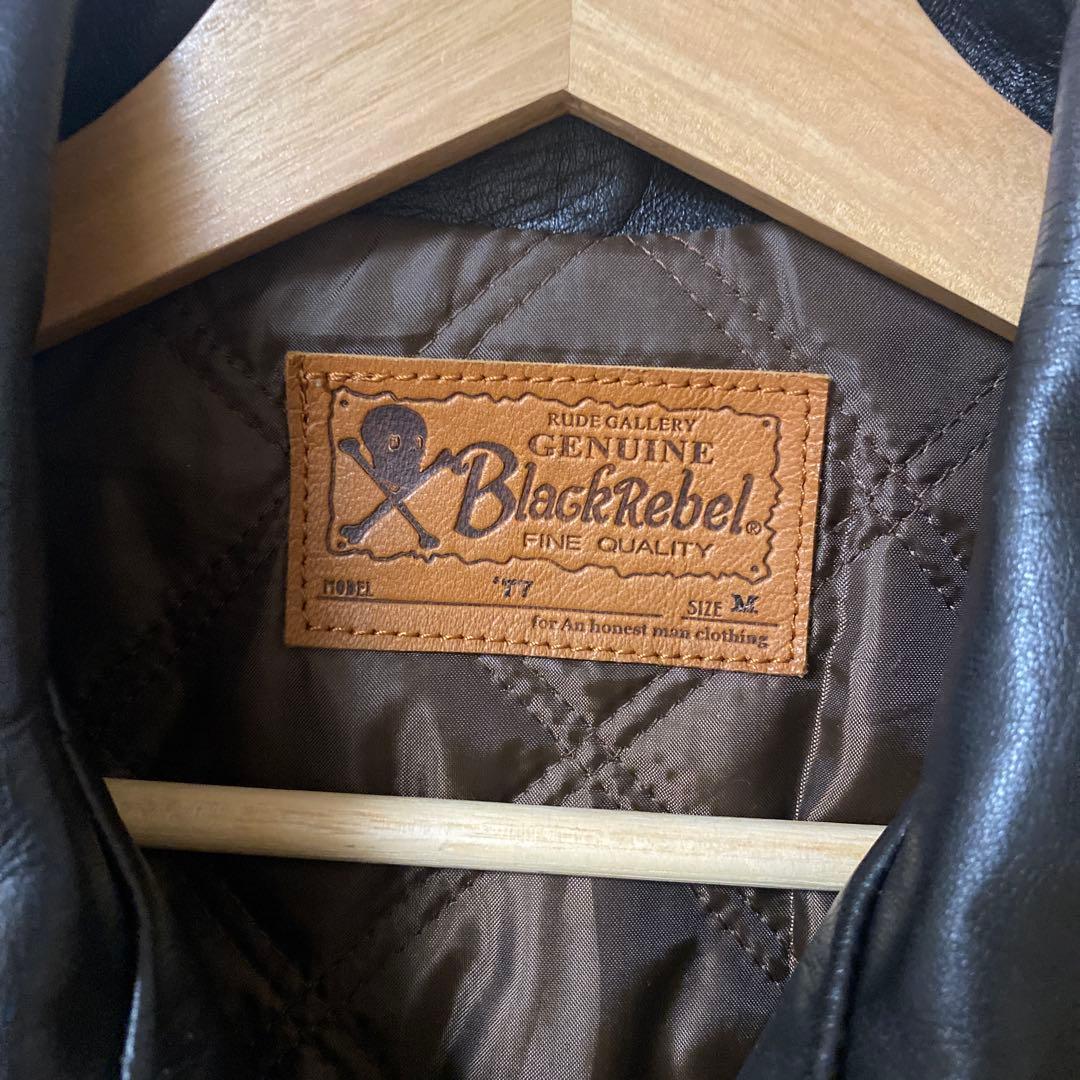 BlackRebel シングルライダースM 黒検索ルードギャラリールイスレザー