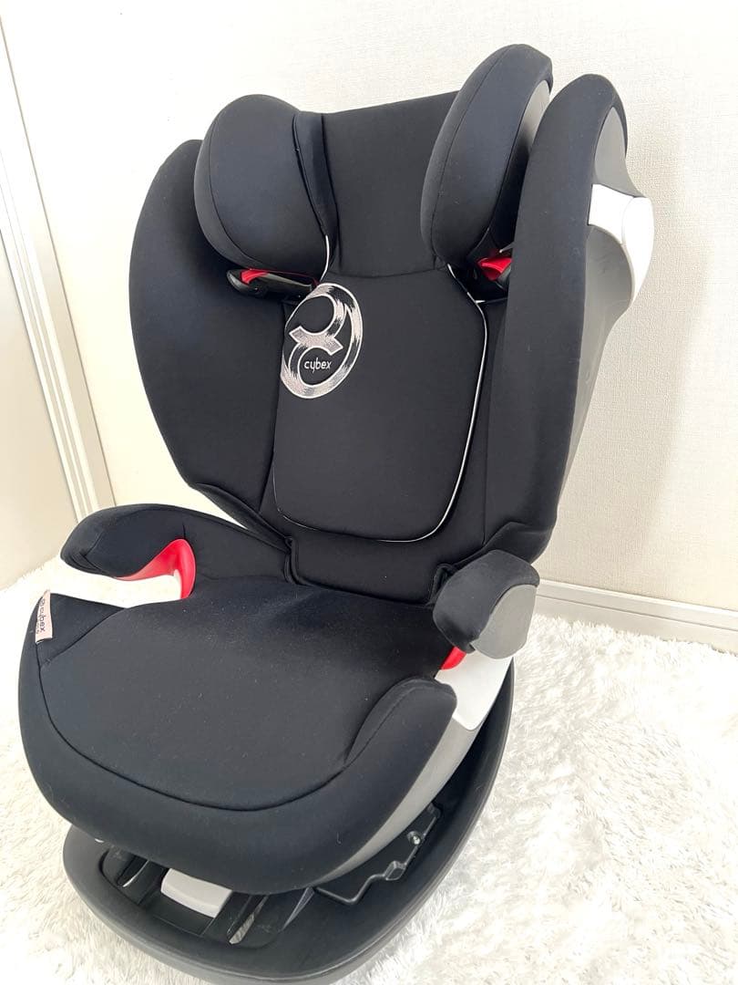 cybex パラス Ｍ-FIX チャイルドシート　ロングユース　ブラック
