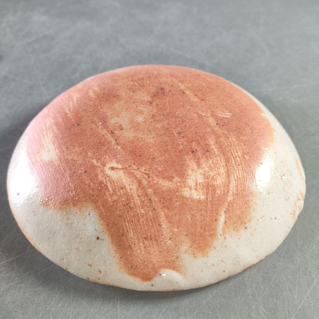 A942-1/大萱窯/加藤弥右衛門 造/志野銘々皿8客/小皿/向付/