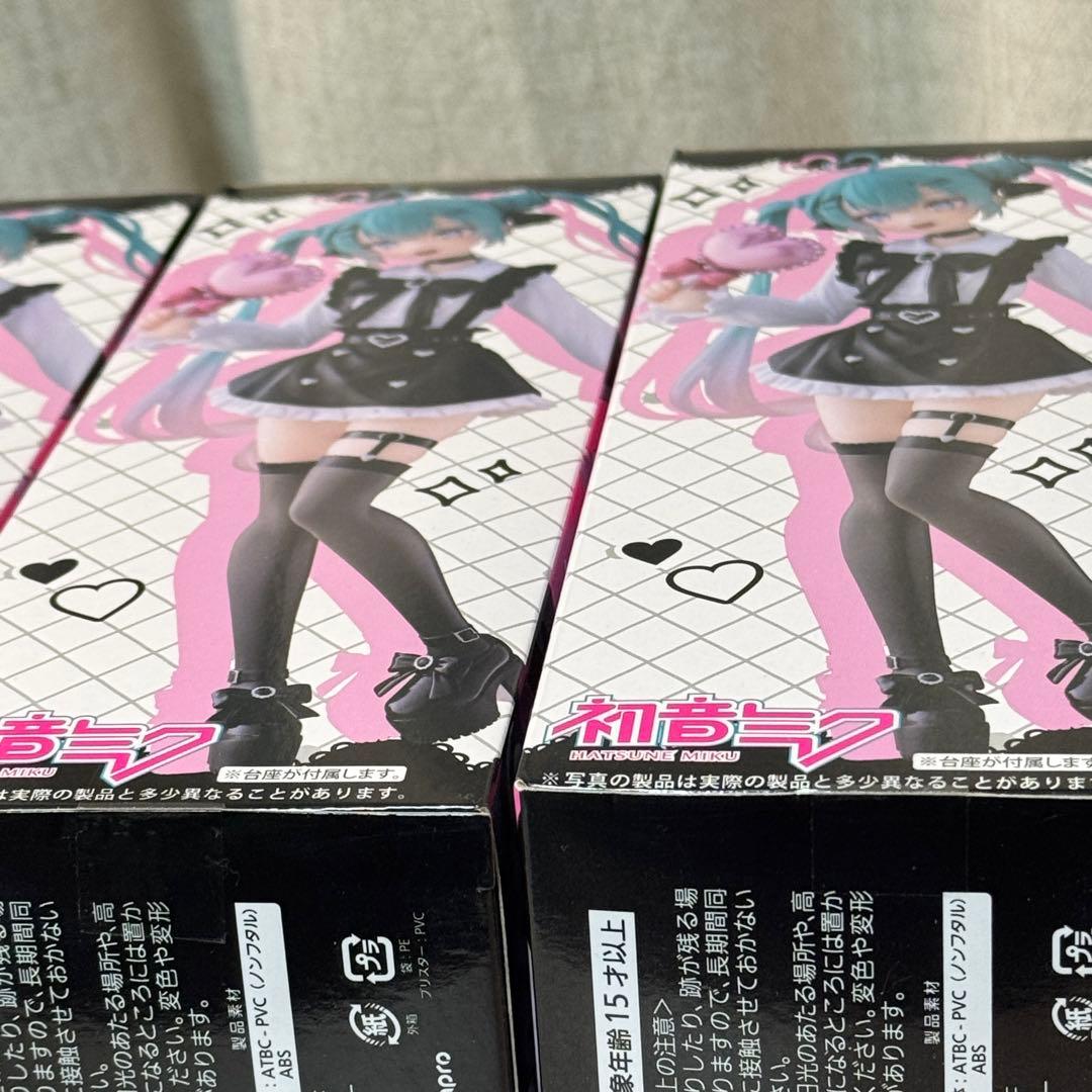 初音ミク Fashion フィギュア Subculture 4個セット