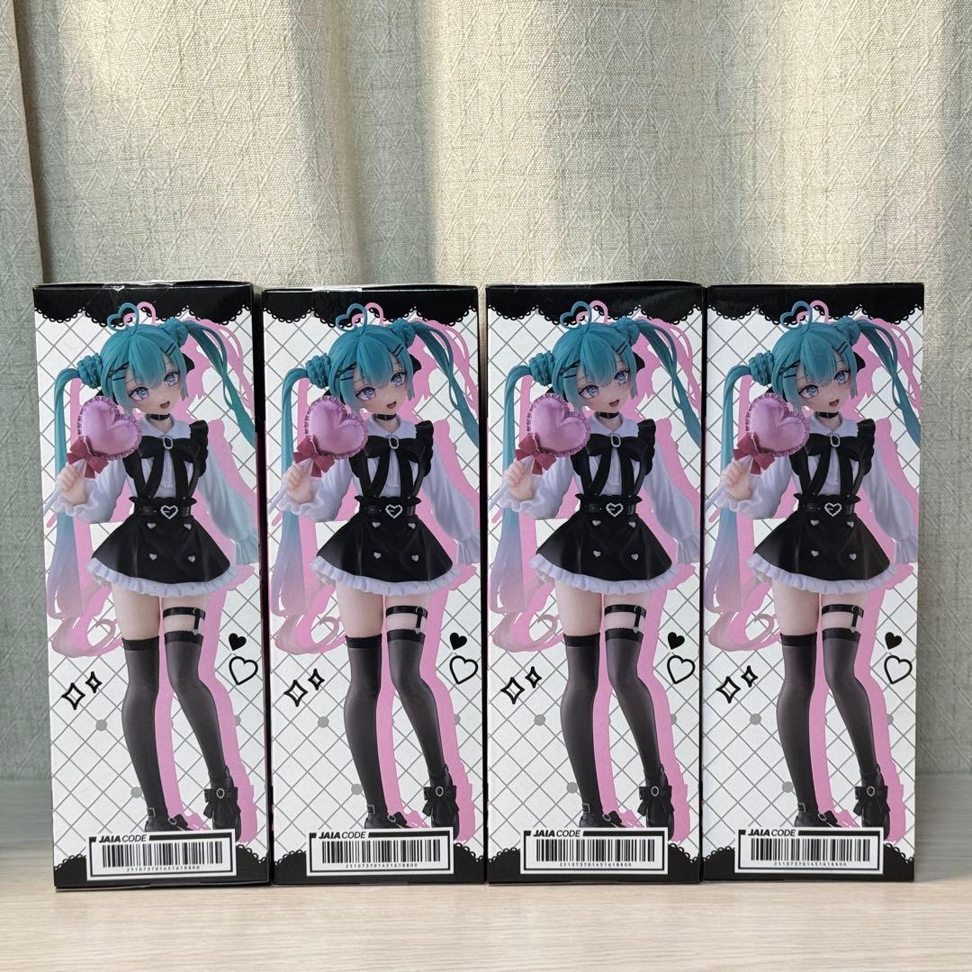 初音ミク Fashion フィギュア Subculture 4個セット