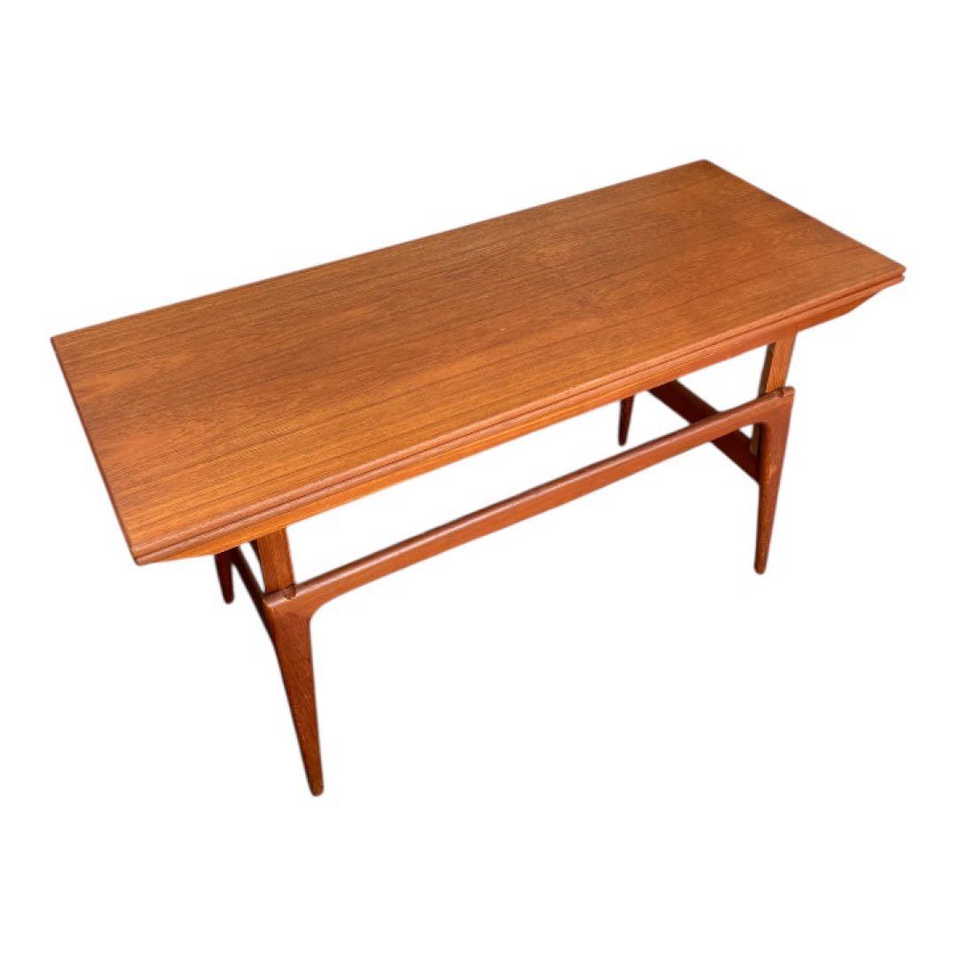 デンマーク製 チーク エレベーターテーブル ACTUS取扱 北欧ヴィンテージ