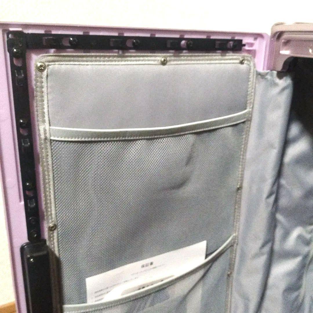 &.FLATメタリックピンクキャリーカート