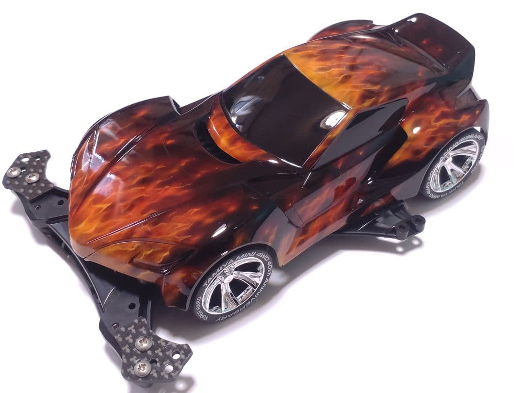 タミヤ ミニ四駆 ナイトハンター 塗装済