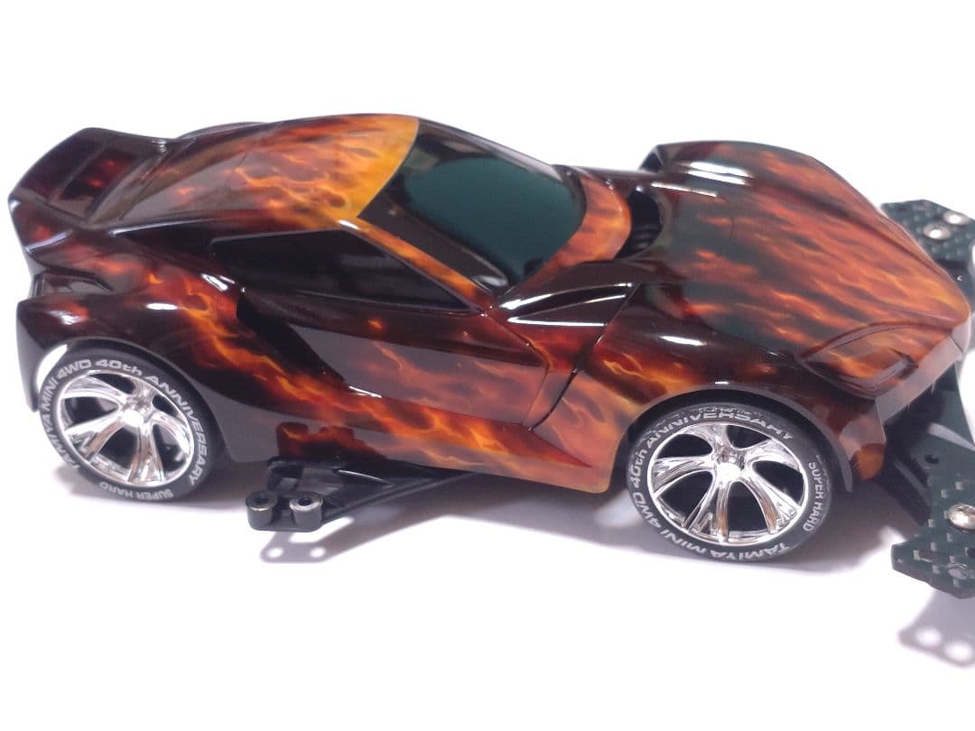 タミヤ ミニ四駆 ナイトハンター 塗装済