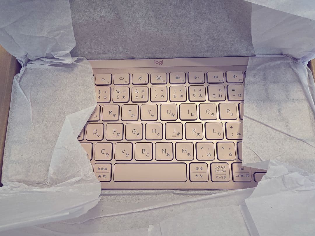 【１回試用、ほぼ新品】ロジクール MX KEYS MINI ピンク