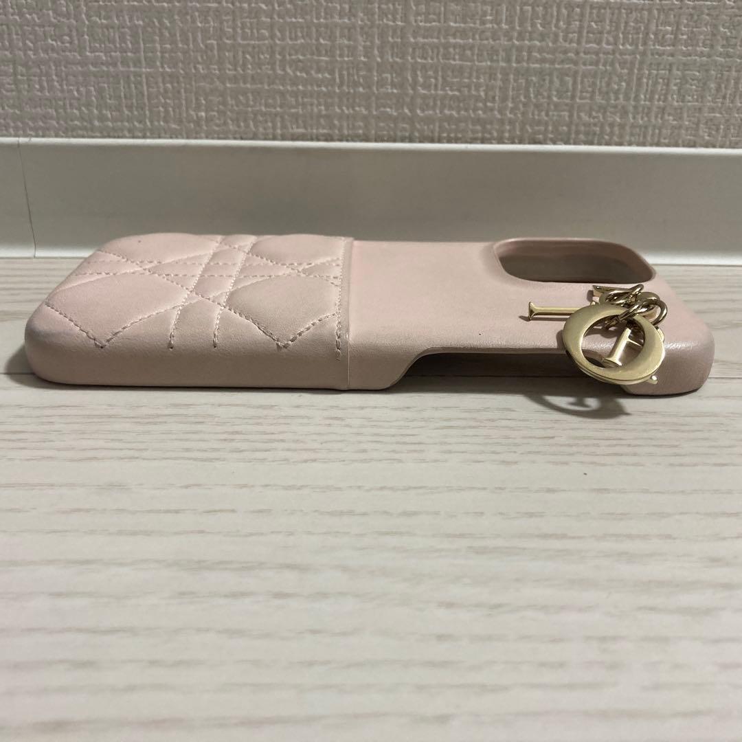 美品✨ Dior　LADY DIOR　iPhone16promaxケース　ピンク