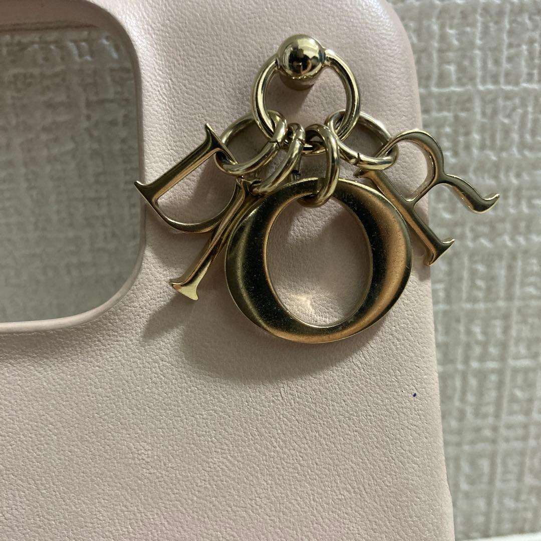 美品✨ Dior　LADY DIOR　iPhone16promaxケース　ピンク