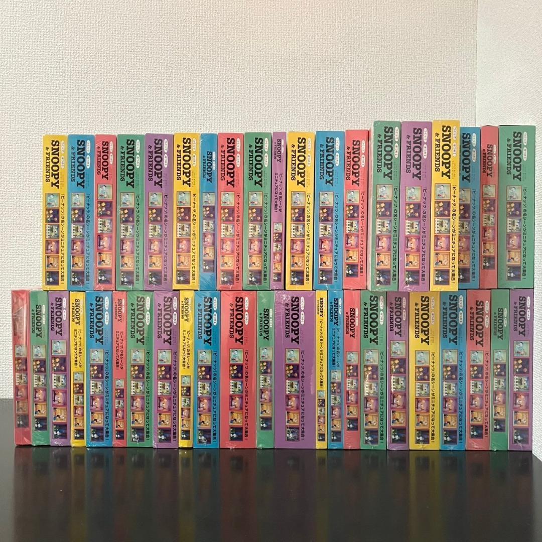 ディアゴスティーニ　SNOOPY&FRIENDS　33号～74号　42巻セット