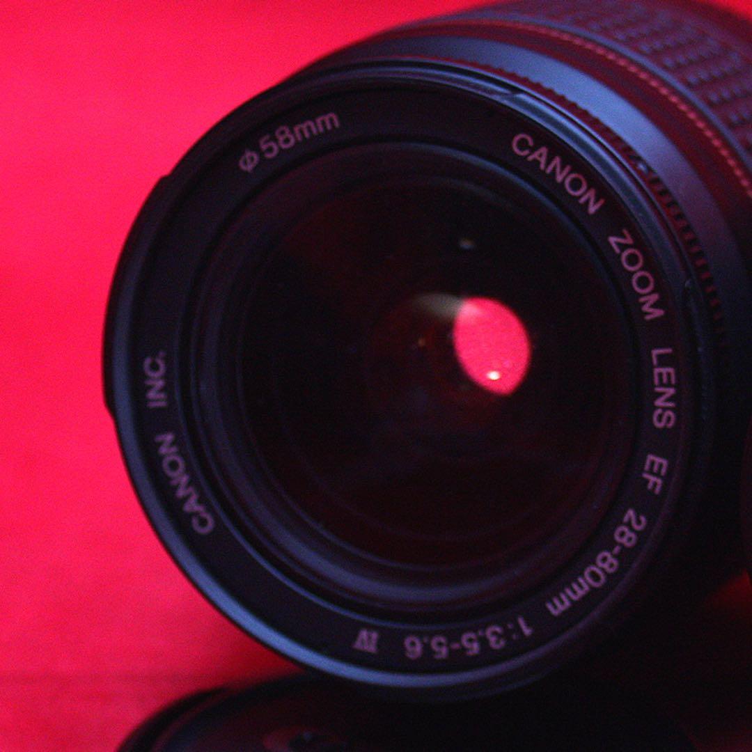 Canon Kiss F デジタル一眼レフカメラ　Wi-FiSD付き　スタート向