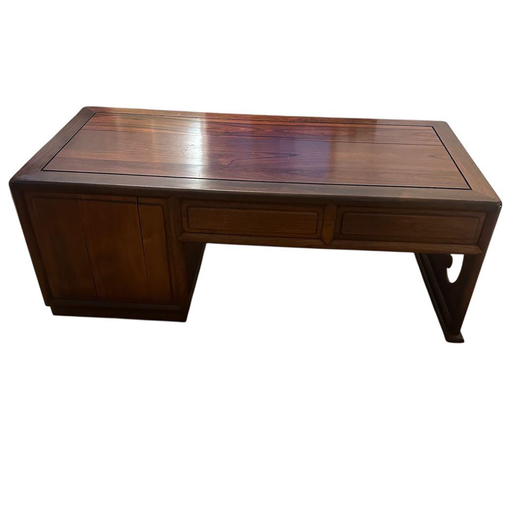 時代家具　文机　片袖　座敷机　文豪机　書斎机