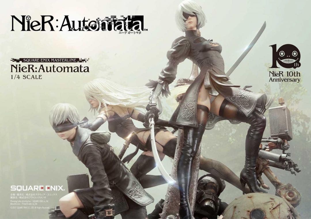 ジ*ʔ様 NieR Automata　ニーアオートマタ　プライムワン　スタチュー