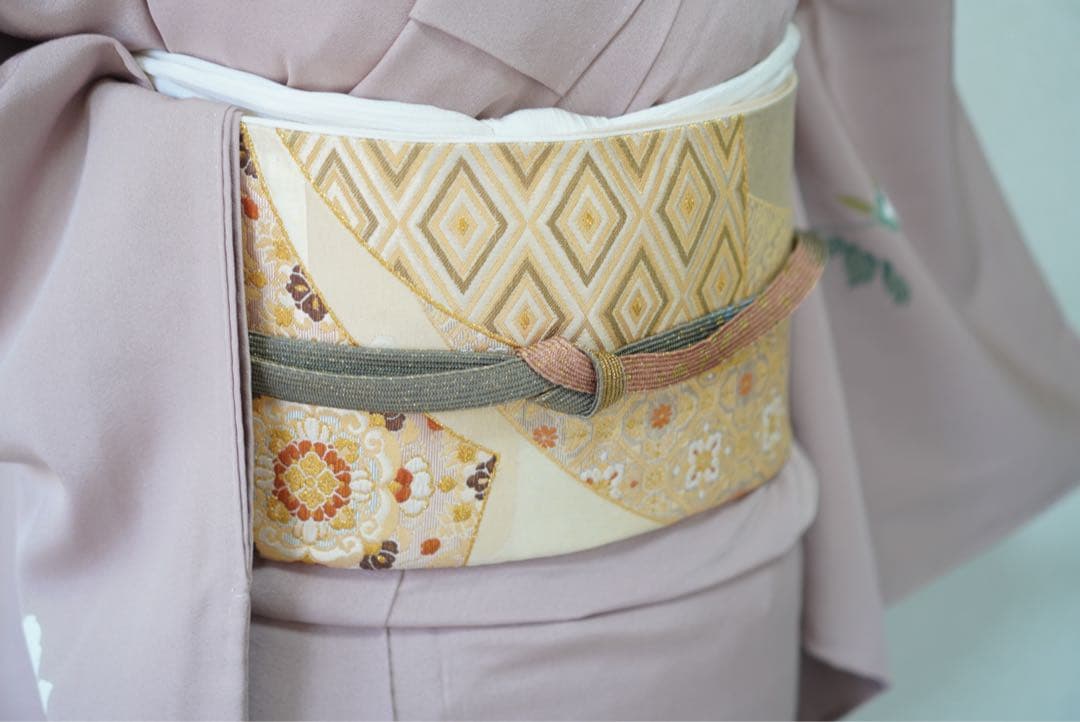 訪問着 4点フルセット a94C 入学式　結婚式　七五三　お宮参り 　友禅