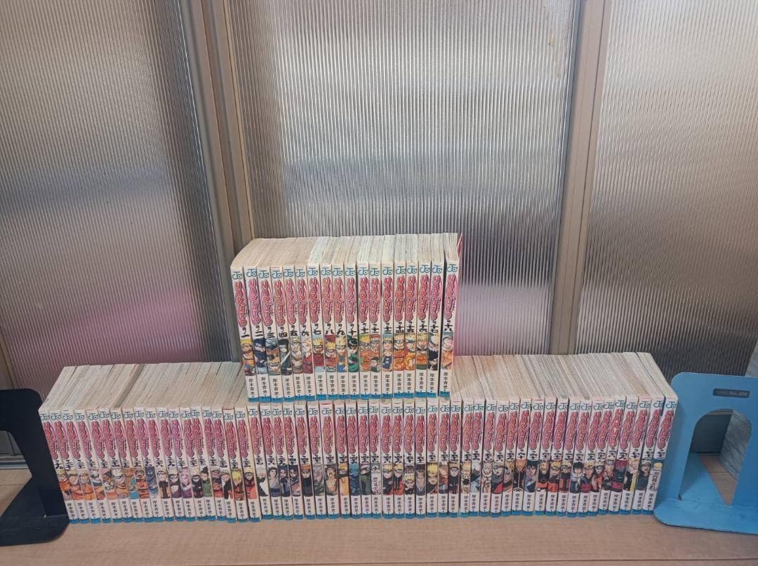 美品 初版 即納 NARUTO ナルト 全巻 全巻セット 関連本付き