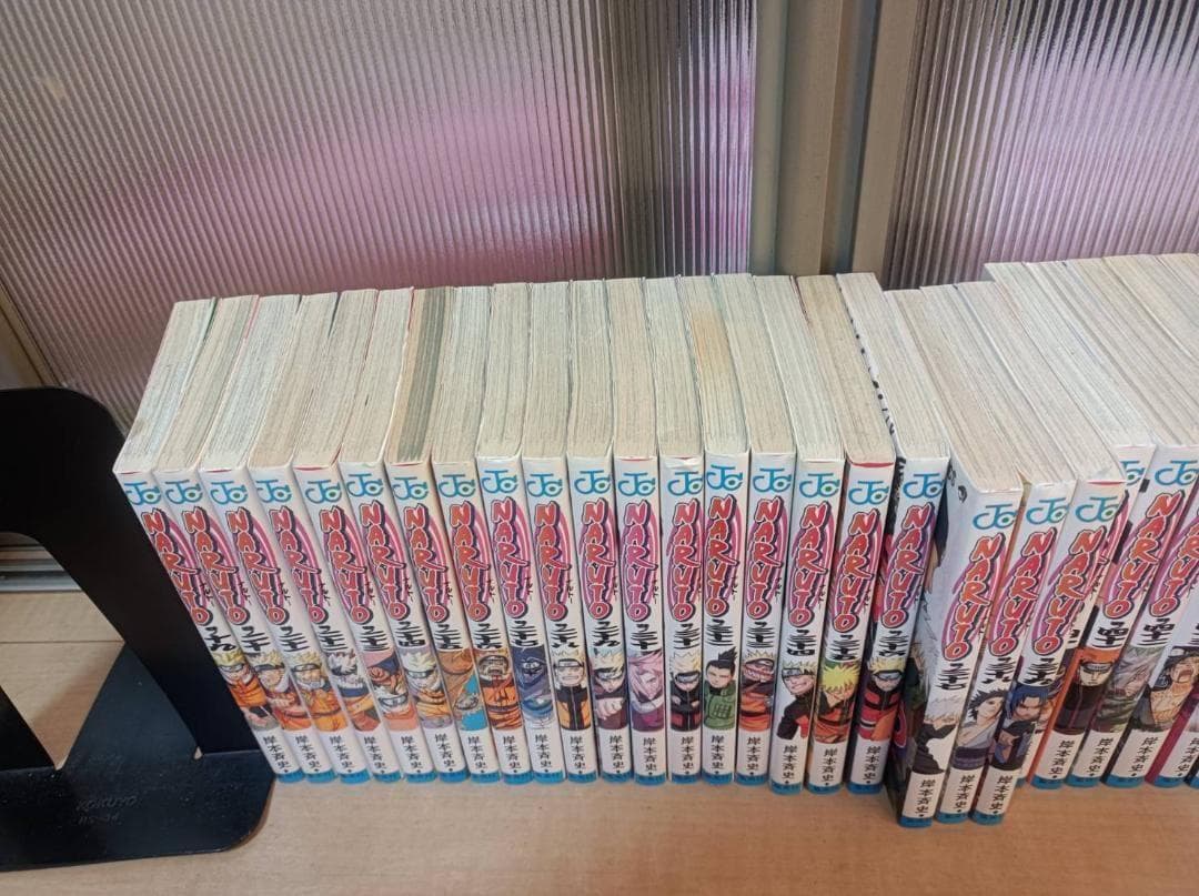 美品 初版 即納 NARUTO ナルト 全巻 全巻セット 関連本付き