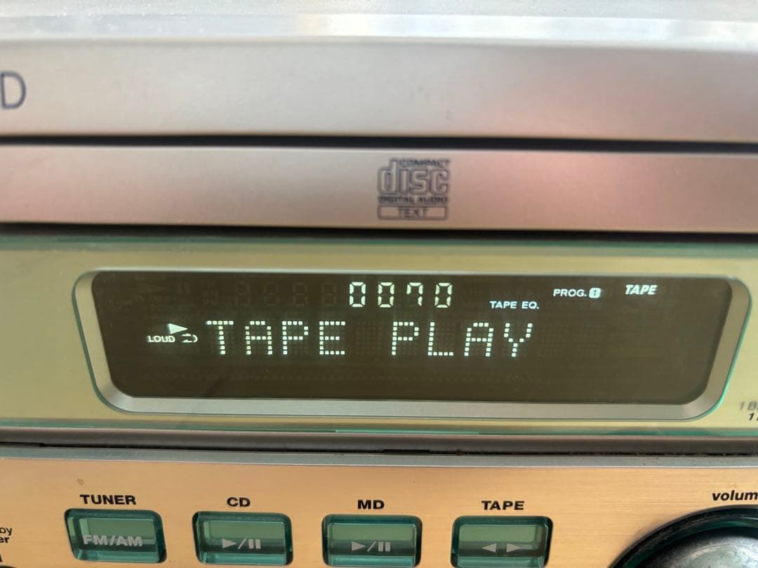 KENWOOD/ケンウッドRXD-SJ3MD /ラジオ.CD.MD.カセット