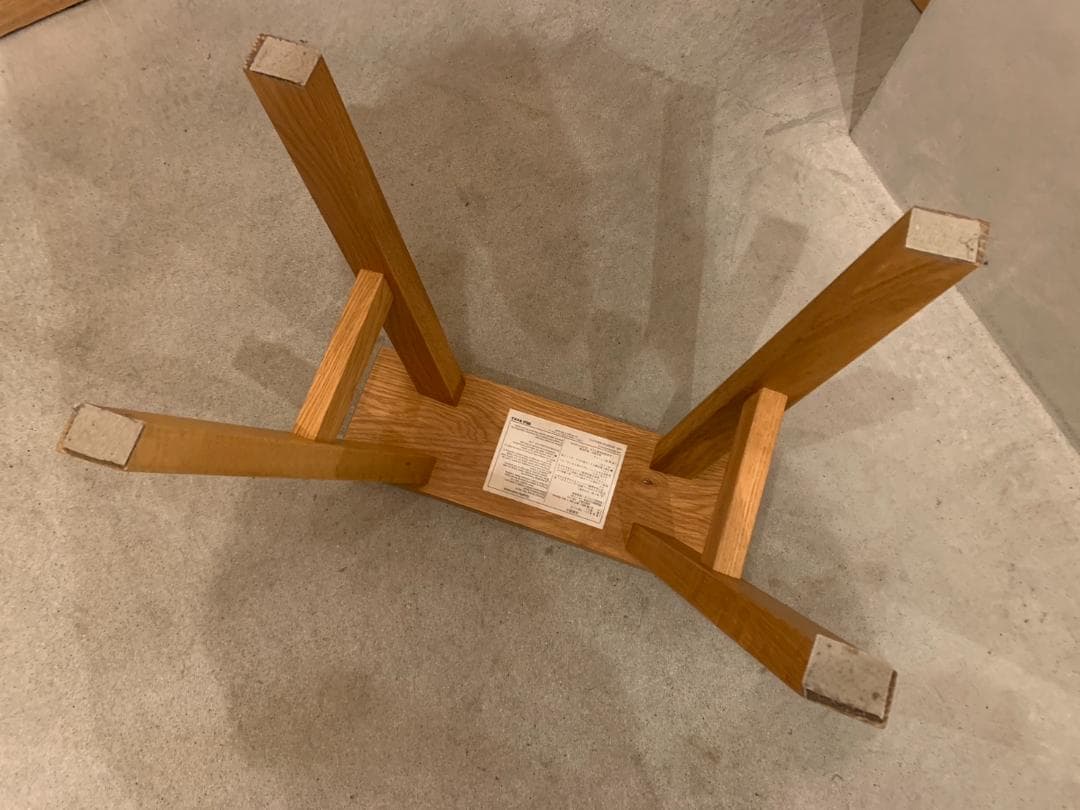 ⑥　無印良品　ベンチ小　廃盤品