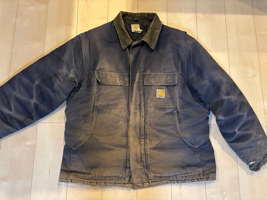 Carhartt ダークブルーワークジャケット