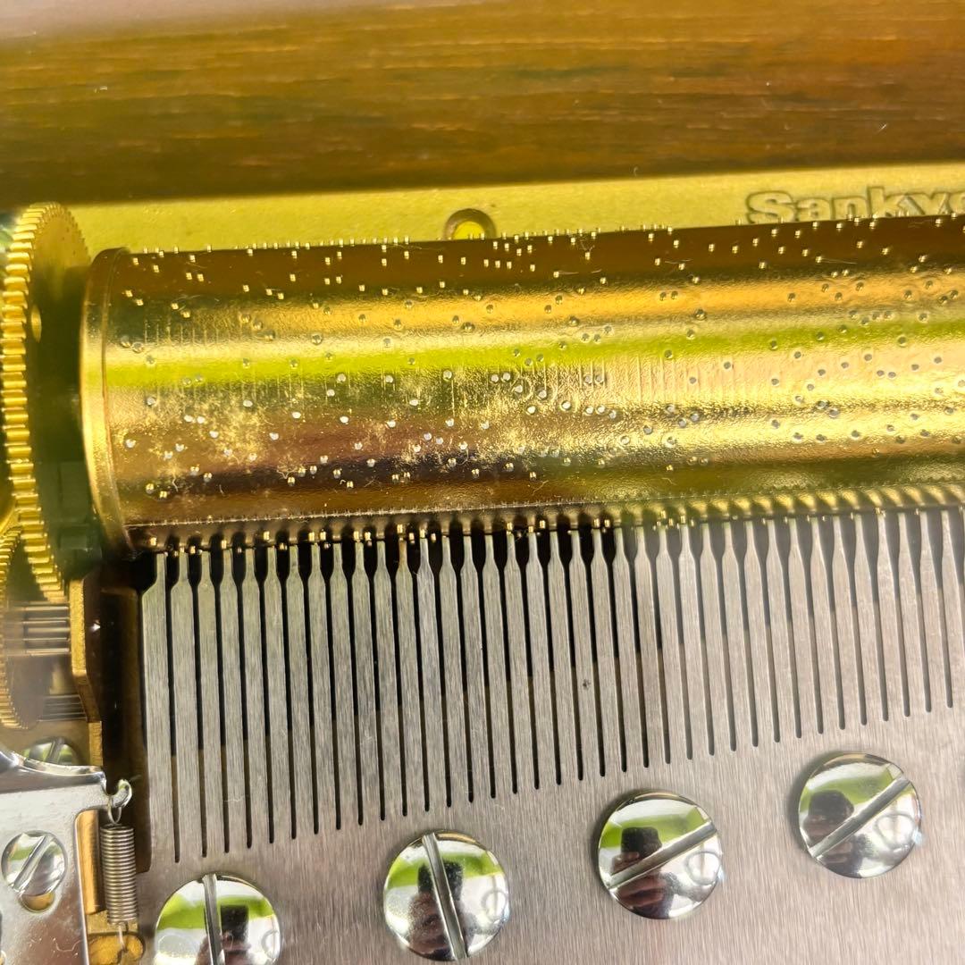 【美品】ORPHEUS オルフェウス 高級オルゴール 木製ケース 未使用 保管品