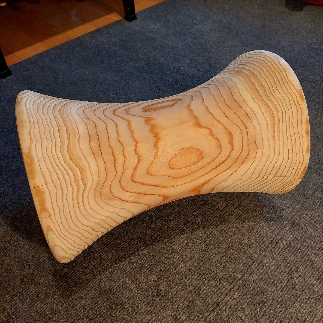 杉 切り株 丸太 椅子 スツール 高さ約39㎝ 12600円