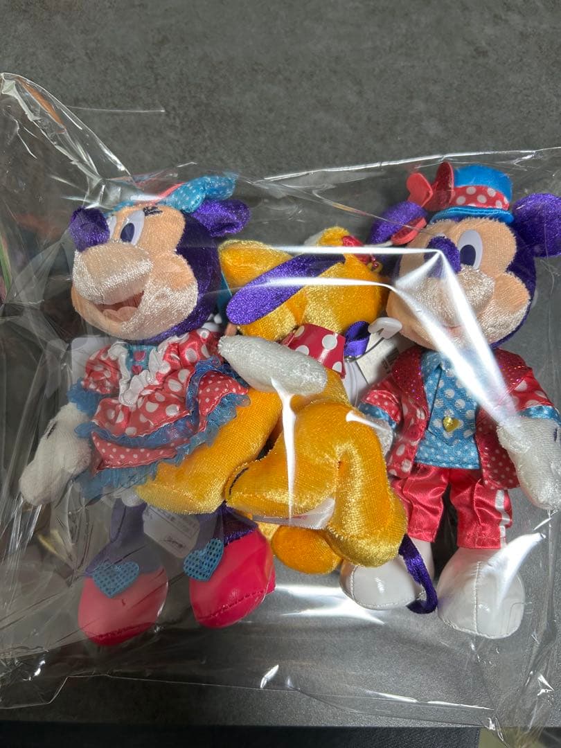 ファンダーランド　ミニパル　ぬいば　ミニー　ミッキープルート　セット　おまけ付き