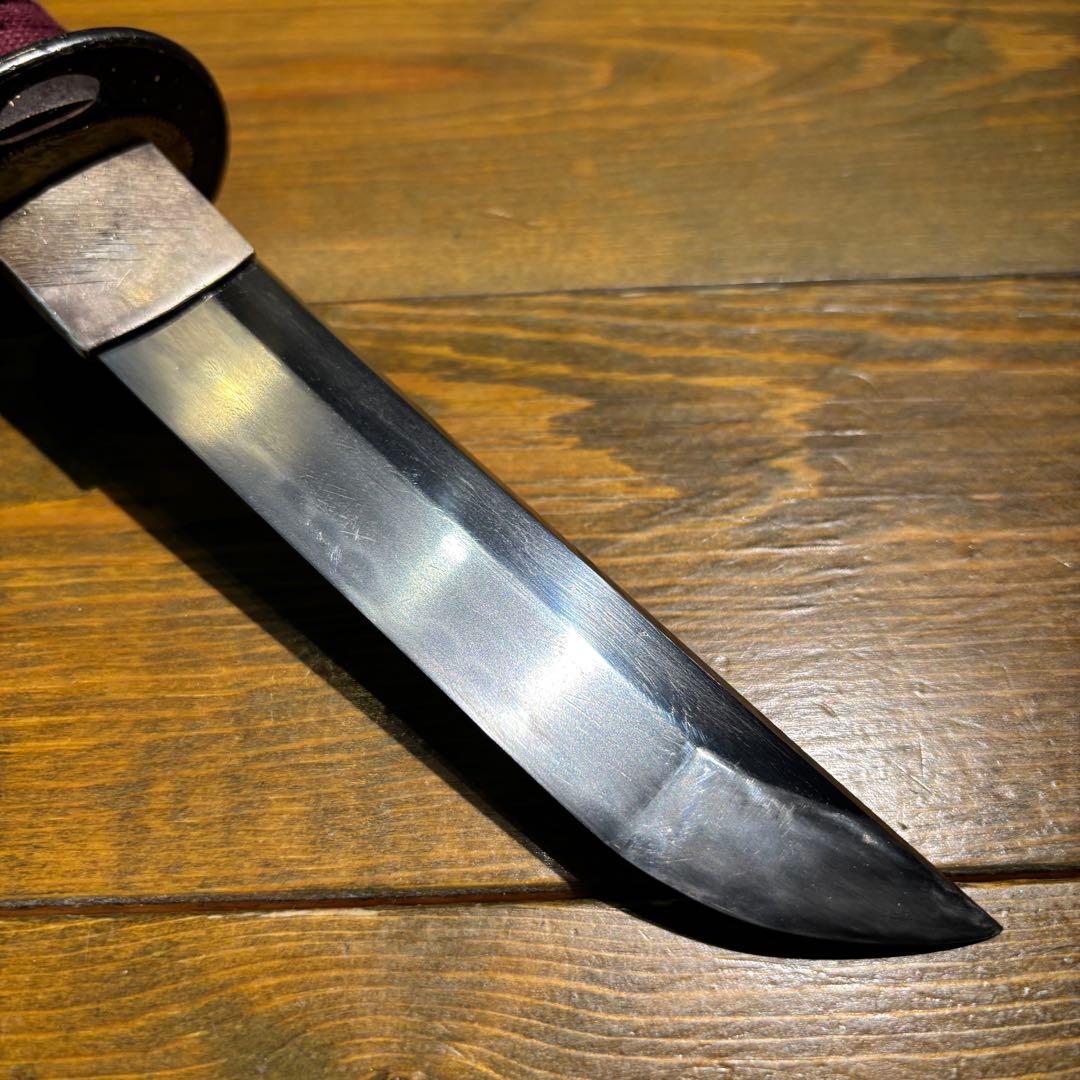 日本刀残欠クラフトナイフNo.90 長光作 半太刀拵