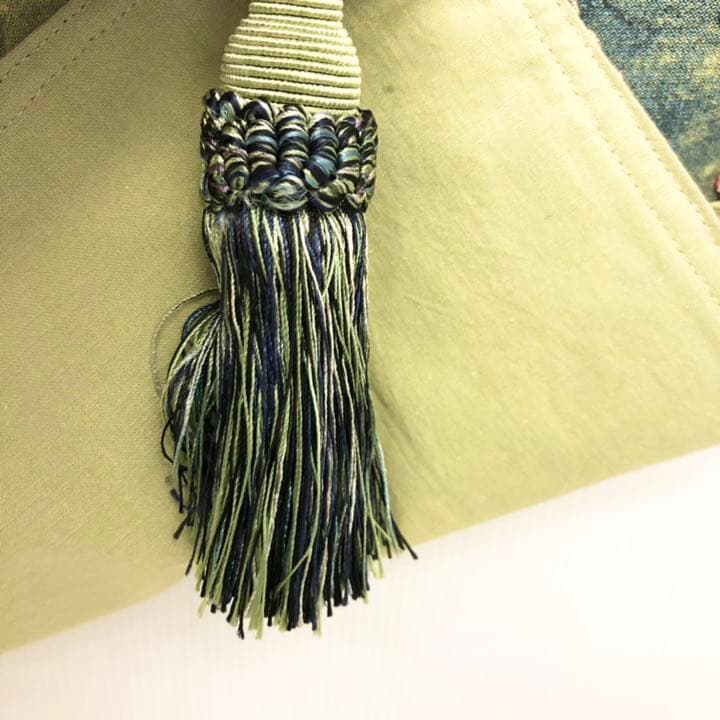 花タペストリー　手染め