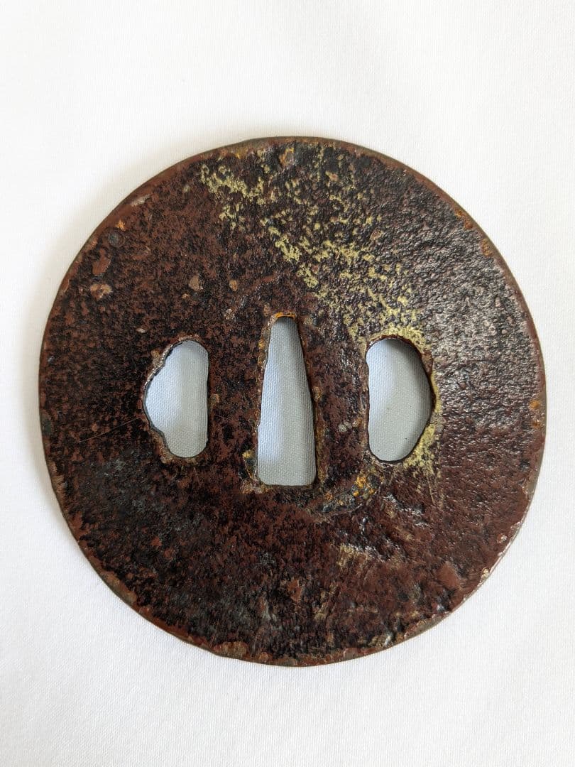 刀装具 鍔 透かし 日本刀 骨董品 5点セット