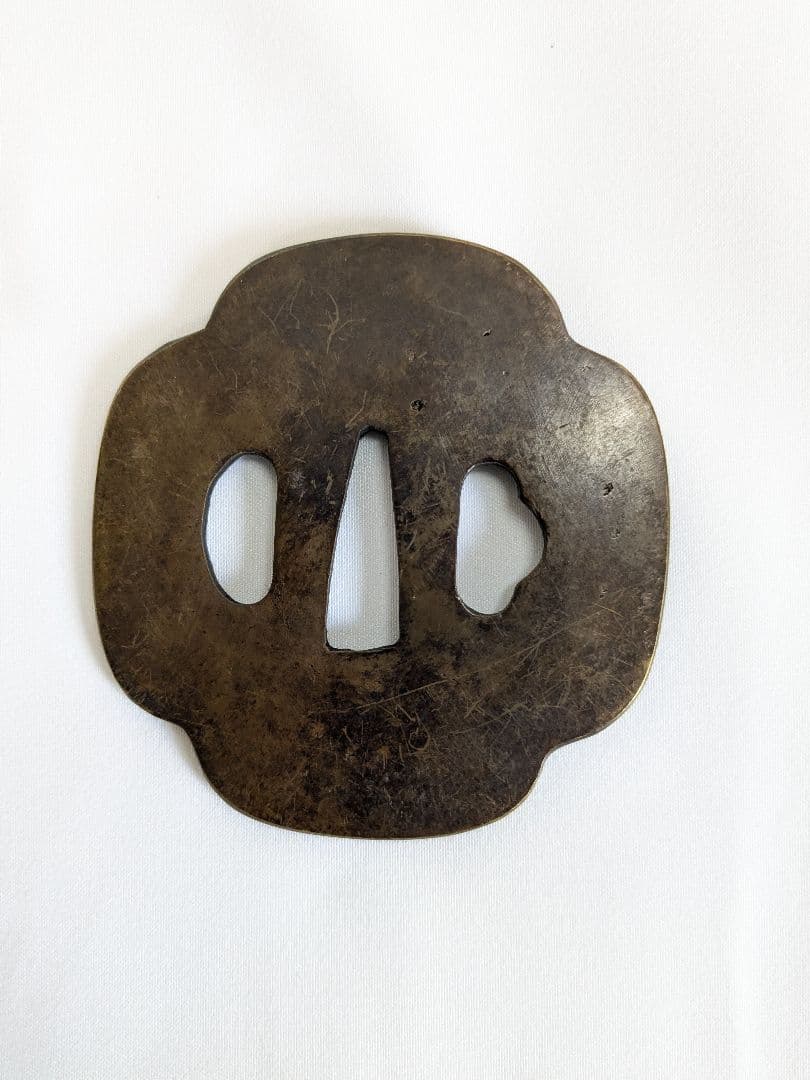 刀装具 鍔 透かし 日本刀 骨董品 5点セット