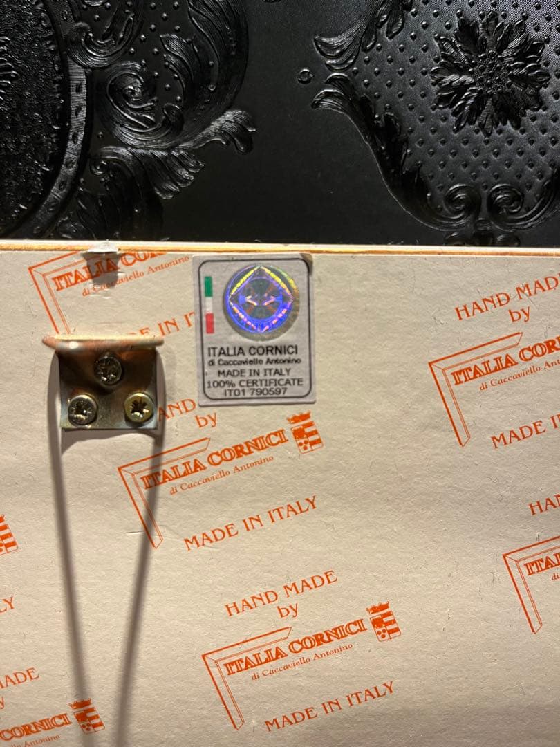 クラシック女性像 絵画 金色フレーム