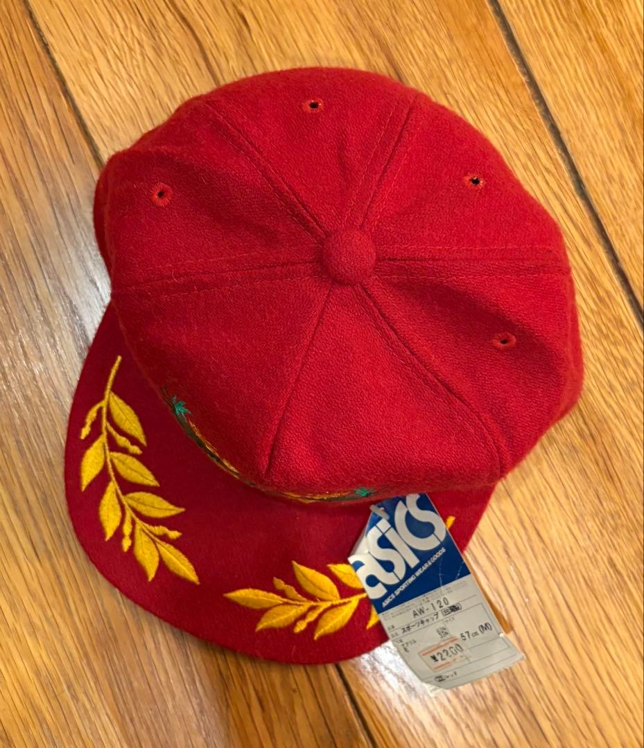 専用！タグ付デッドストック 80s asics ヴィンテージ アポロキャップ