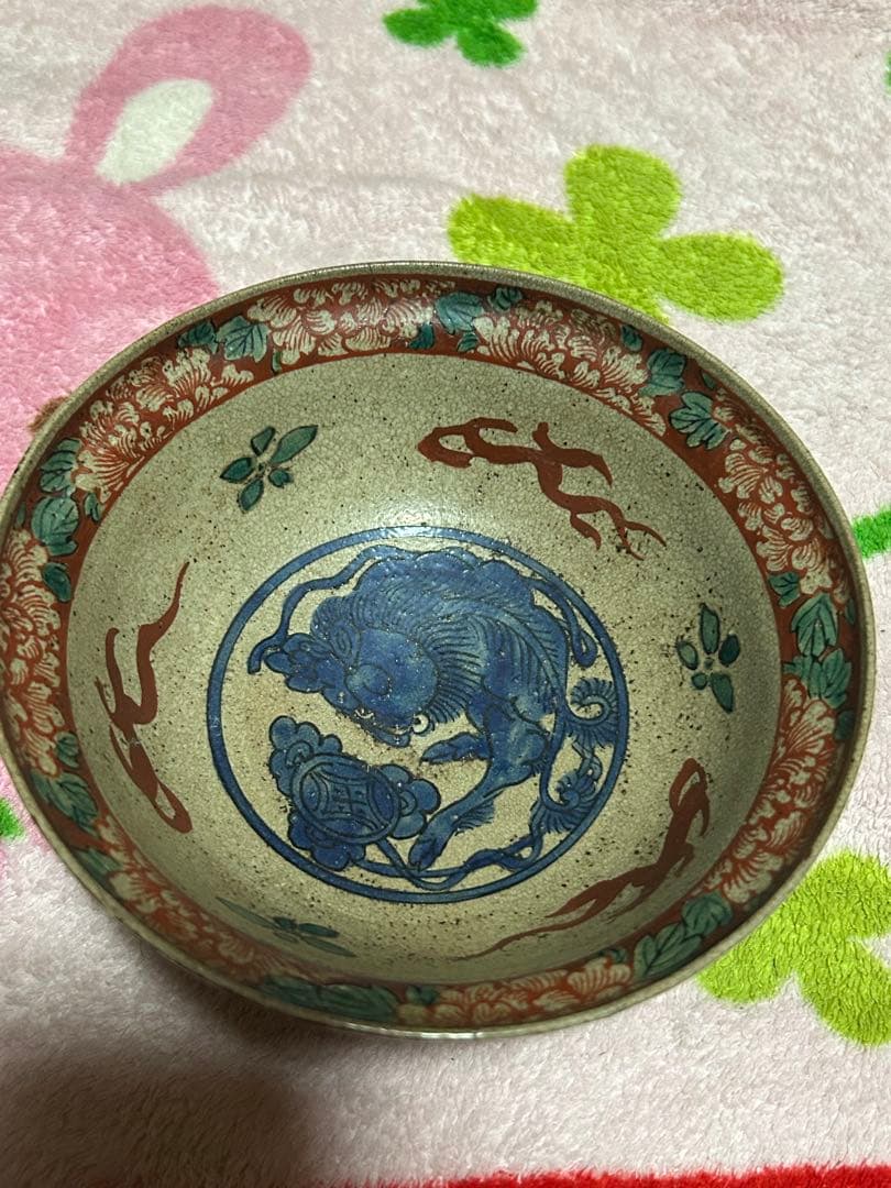 呉須赤絵　皿　鉢　時代物