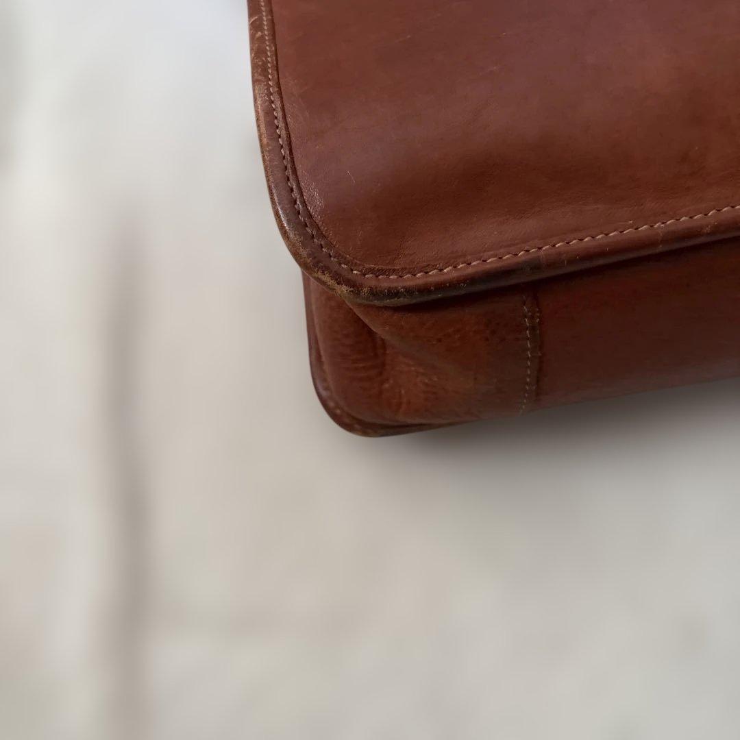 レア✨IL BISONTE イルビゾンテ　ビジネスバッグ 本革 ブラウン