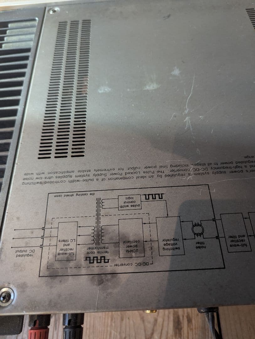 SONY ソニー　ステレオパワーアンプ　TA-N86