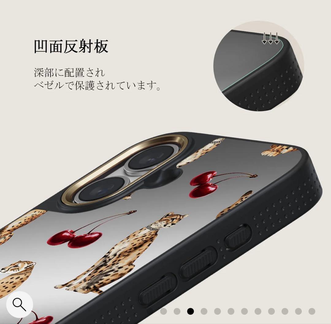 【BURGA】Elite MagSafe Mirror iPhone 16ケース