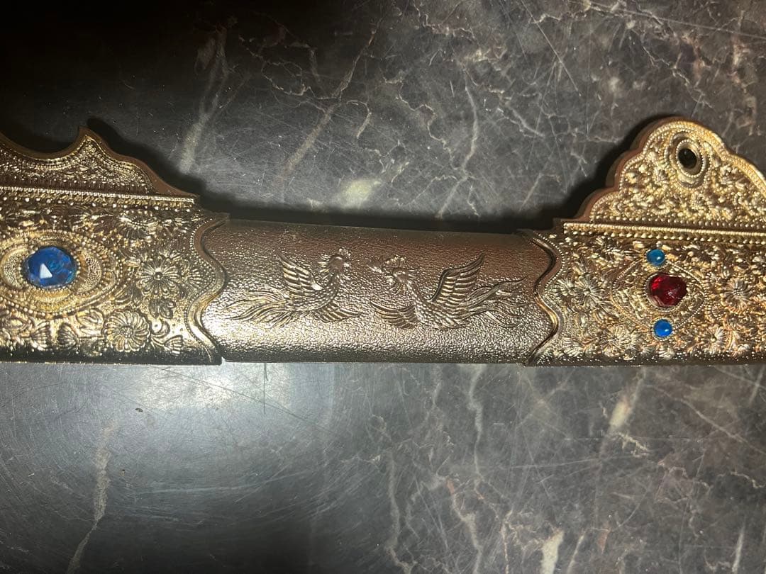 国宝梨地螺鈿金装飾剣、梨地螺鈿金装飾剣、模造刀、レプリカ、金メッキ