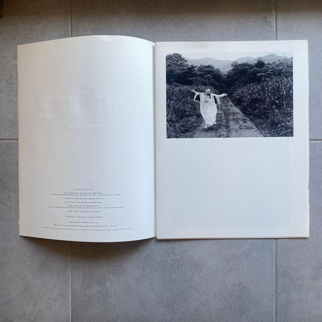 沢渡朔 NADIA WITH WHITE  ナディア