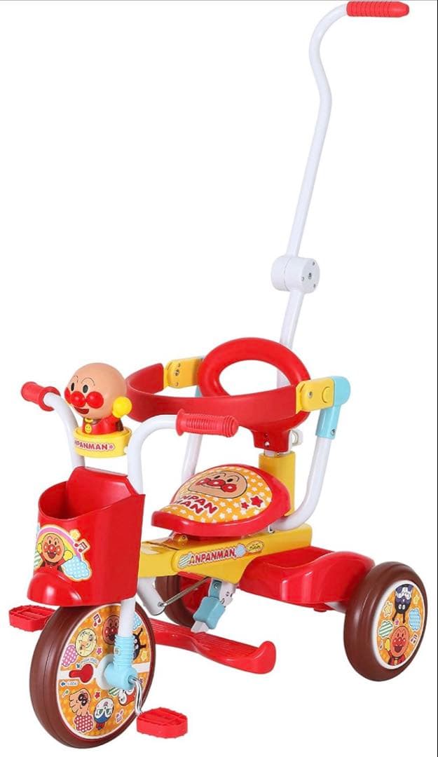 アンパンマン 折りたたみ三輪車 オールインワンUP2