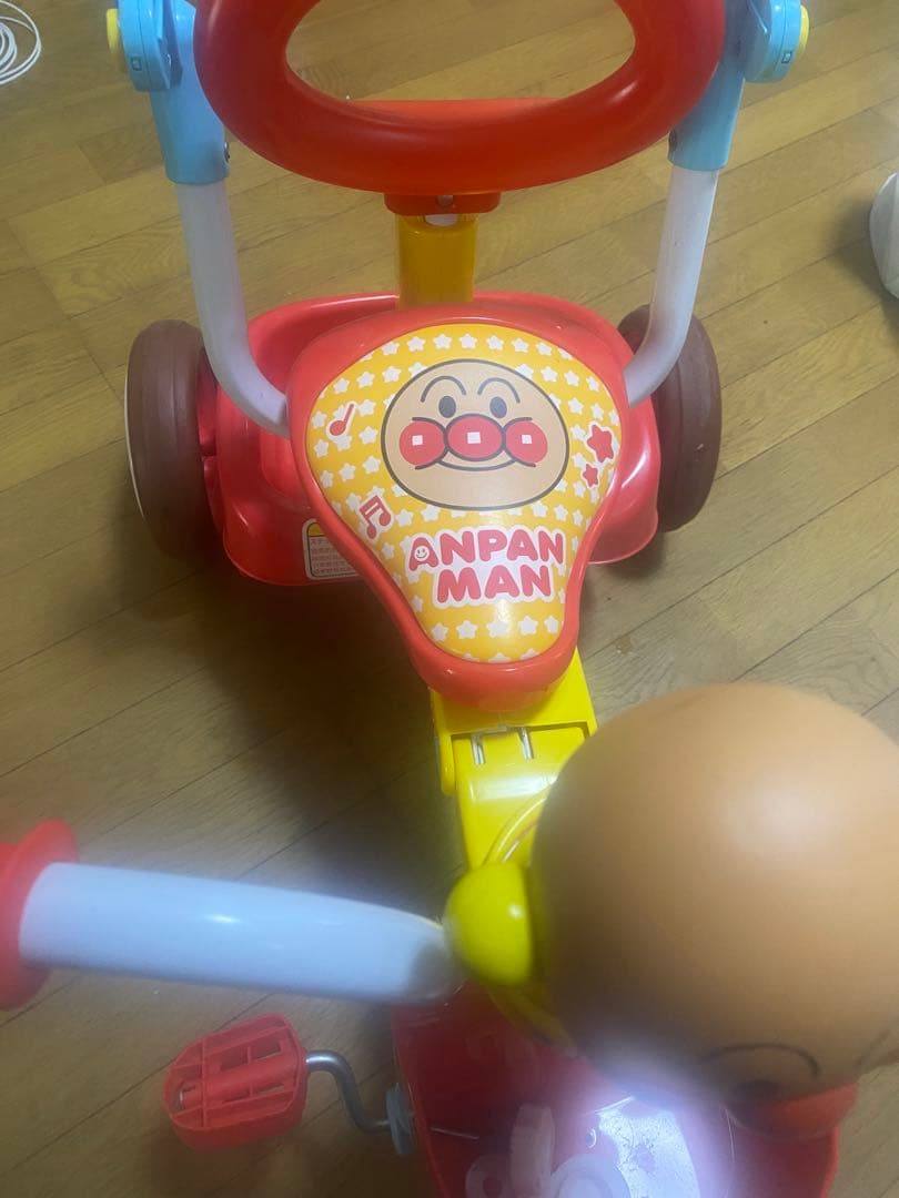 アンパンマン 折りたたみ三輪車 オールインワンUP2