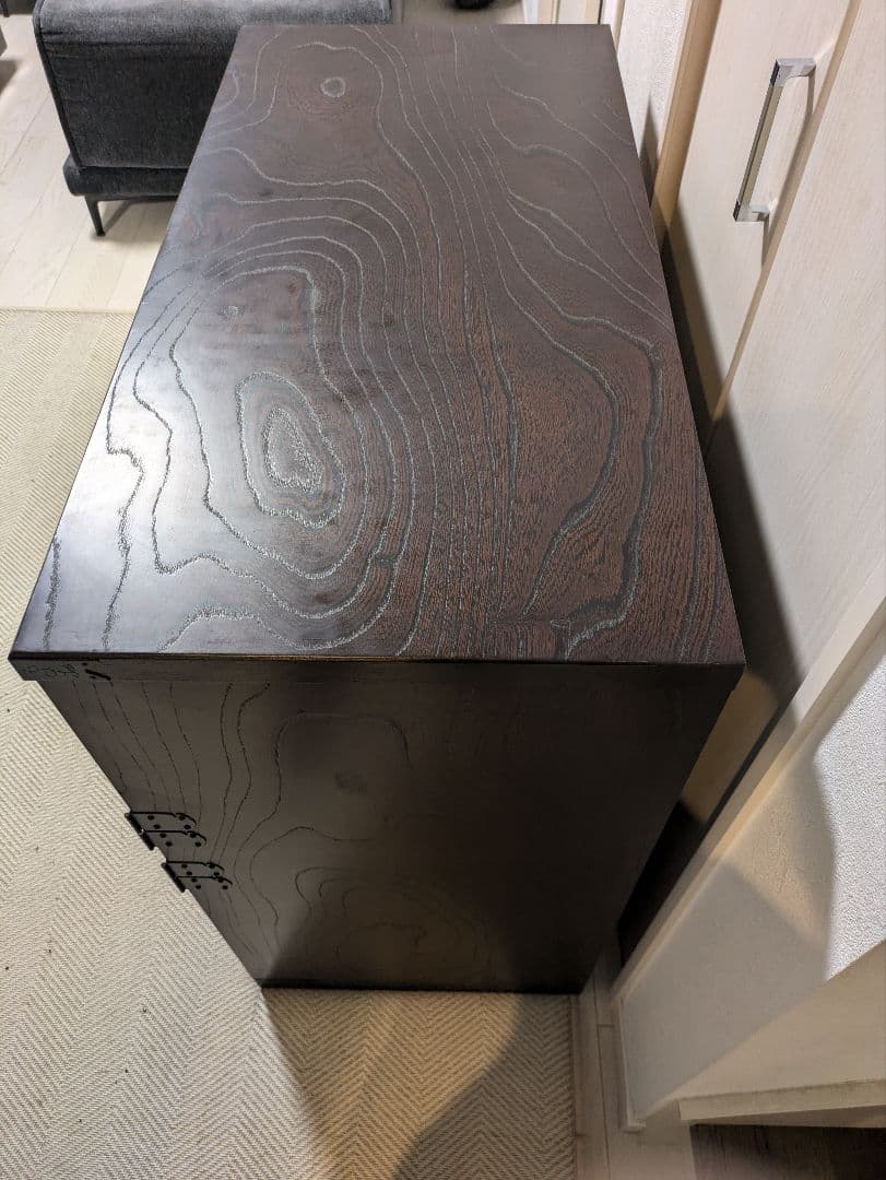 青木産業　箪笥　民芸家具　チェスト　整理箪笥　鍵付き