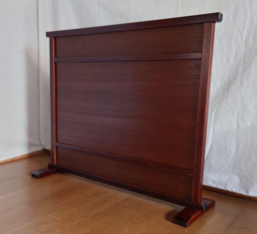 #衝立　特価衝立　目隠し１枚式和風衝立　間仕切りパーテーション　１台限定製作商品