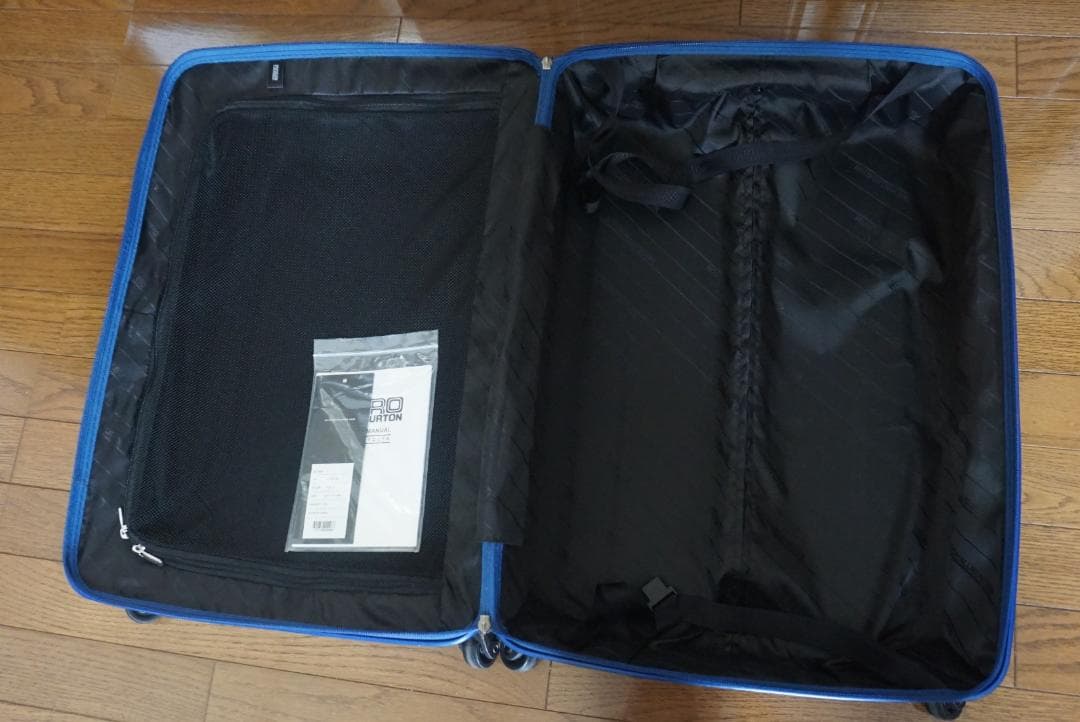 ゼロハリバートン ゼロエアー ZX223　 57L　4輪　超軽量！TSA　 青