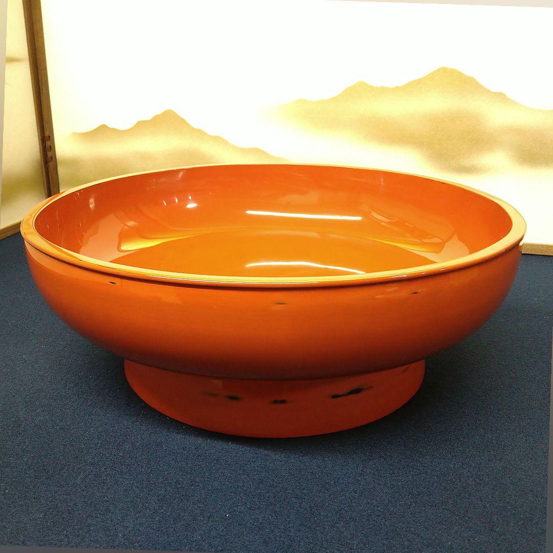 AG62 根来塗り 盛り鉢 高脚 高足 刺盛 サラダ盛 オードブル パーティー器