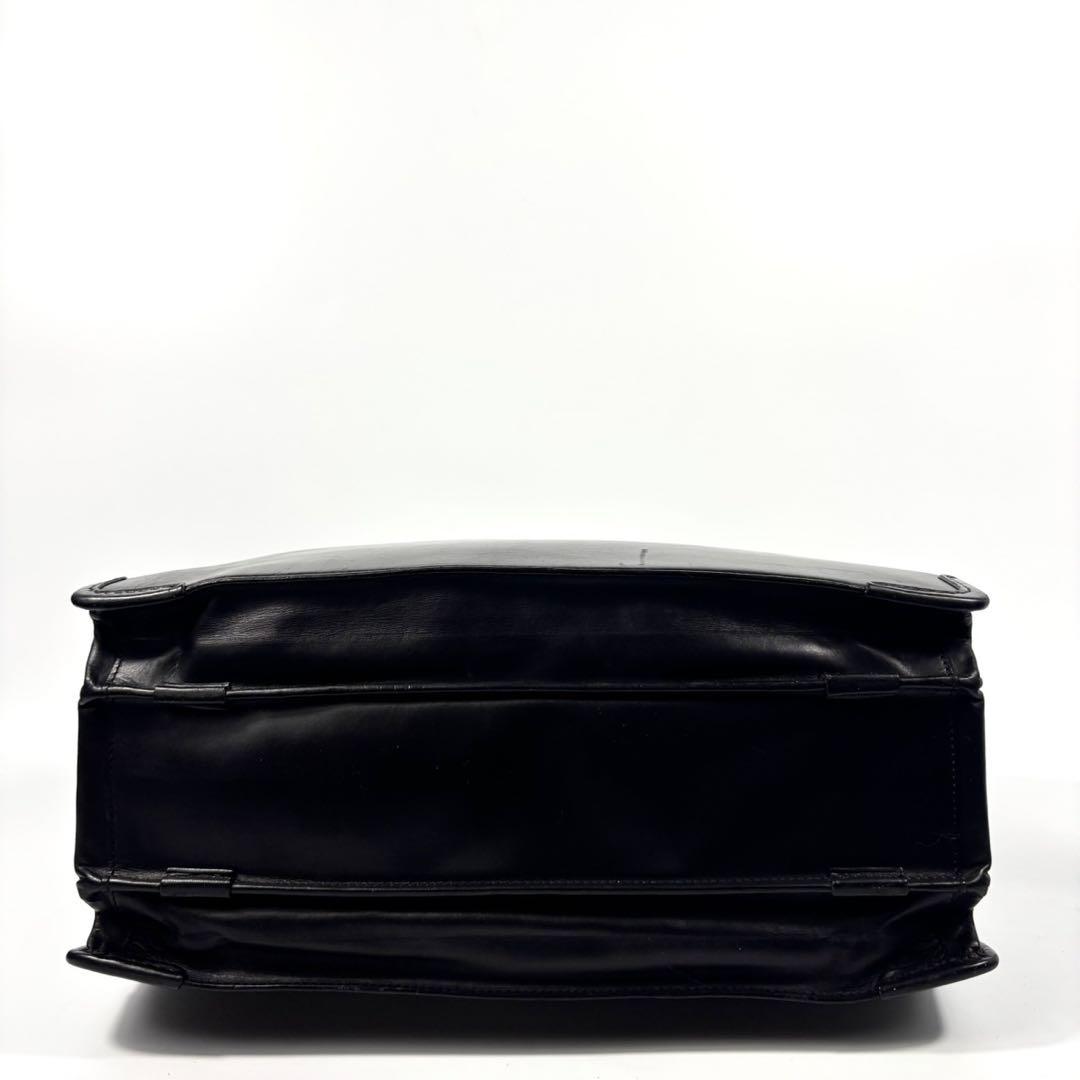 ✨希少美品✨ソメスサドル 大容量 ビジネスバッグ エグゼクティブダレスバッグ 黒