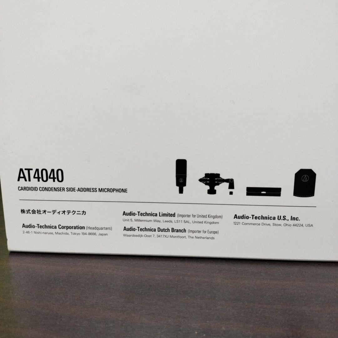 配信機器・PA機器・レコーディング機器 audio technica at4040