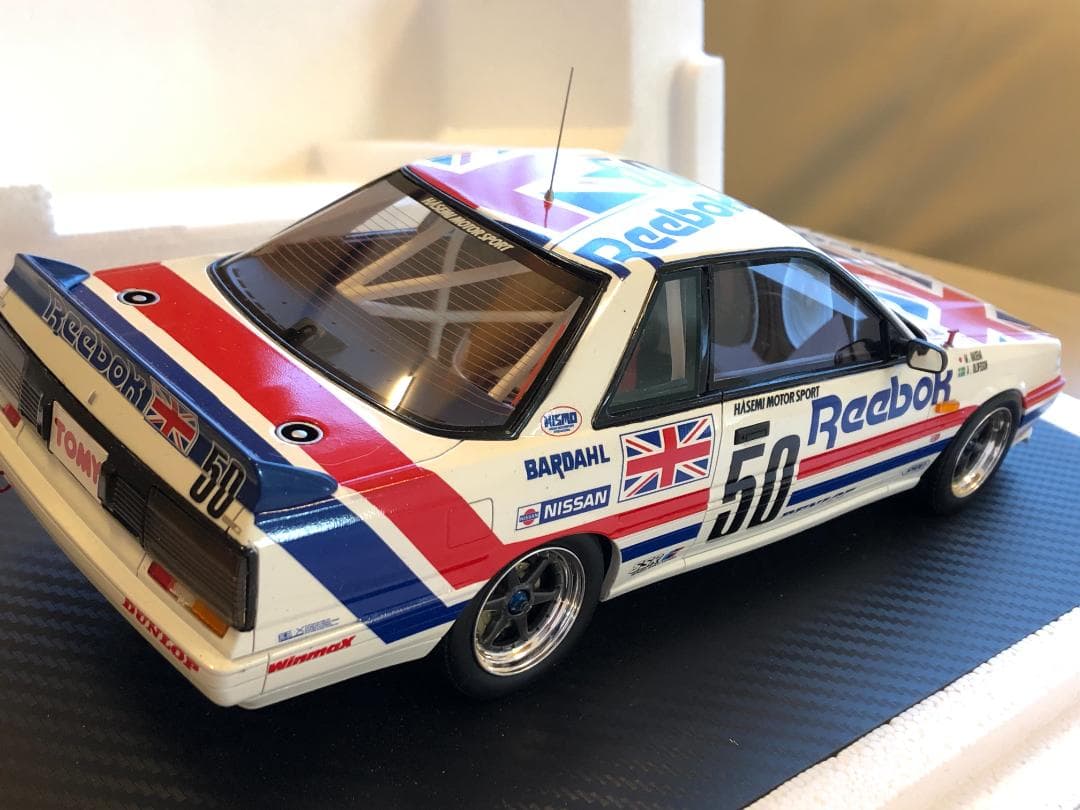 未使用 1/18 日産 スカイライン R31 GTS-R リーボック Gr.A