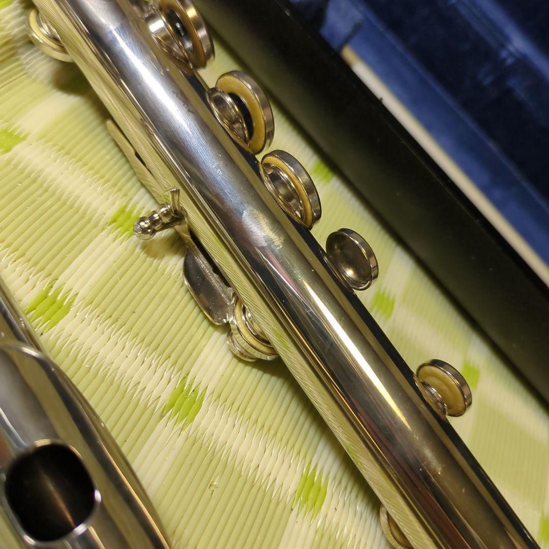 kubo Pearlフルート本体 ケース・バッグ・掃除棒付き