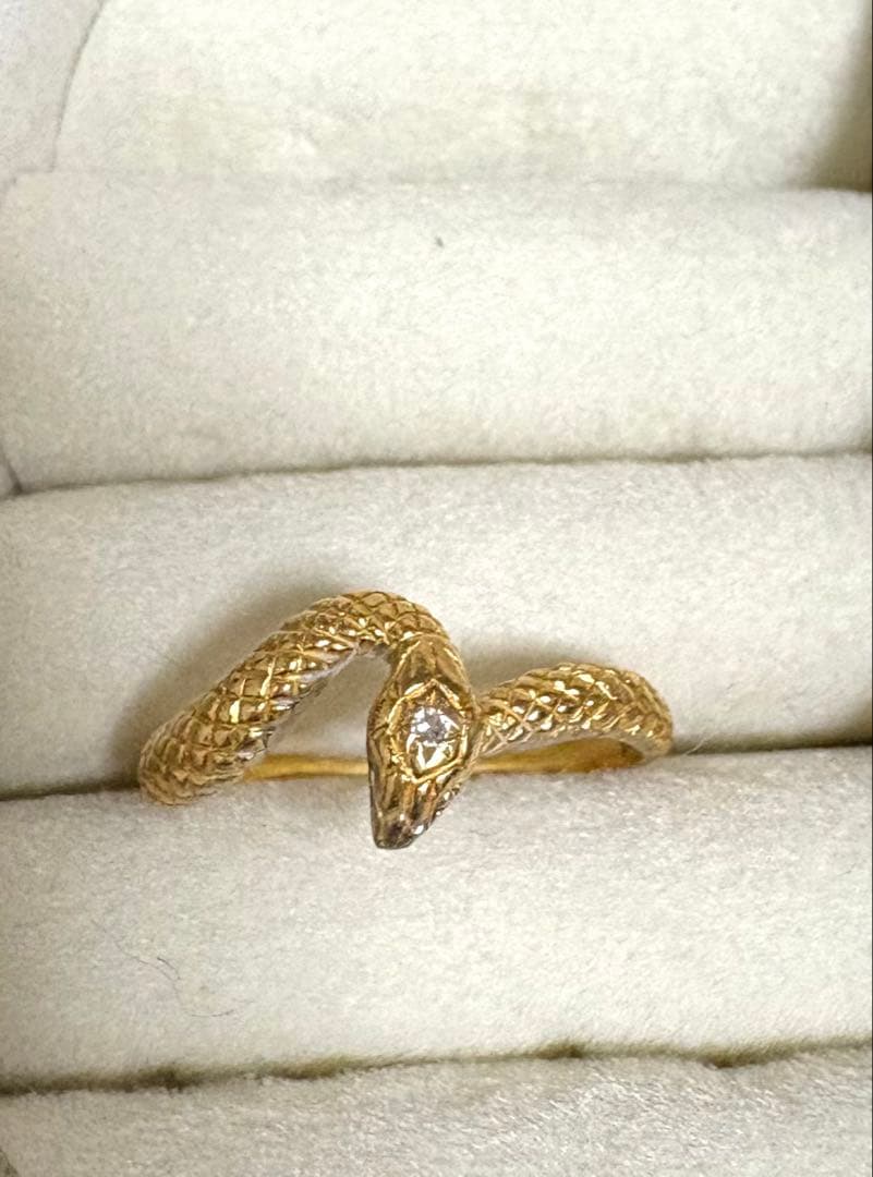 k18 ダイヤ付き　本日限定で値下げ！即購入歓迎！明日になったら価格戻します！