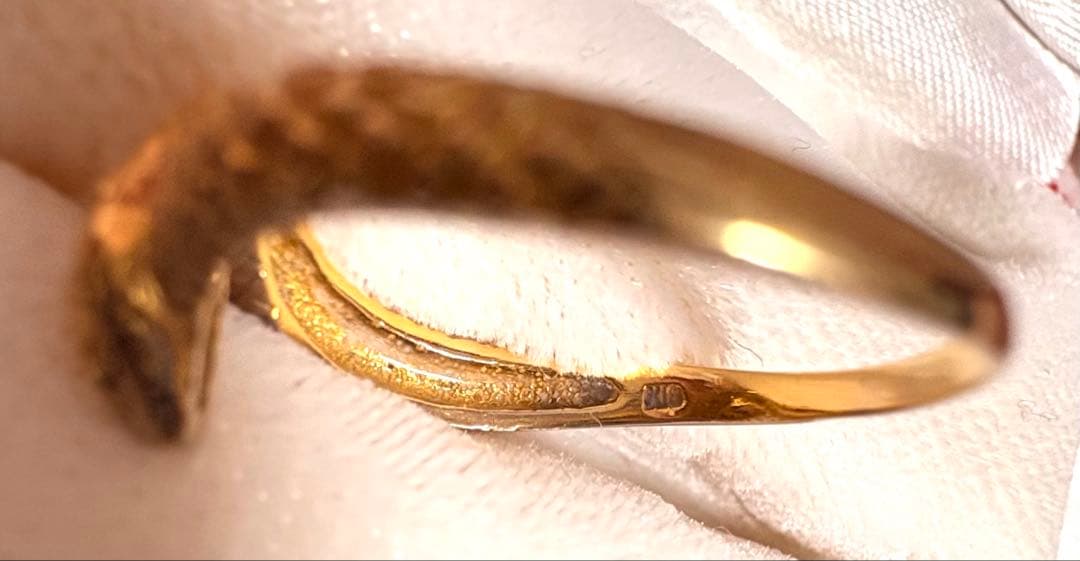 k18 ダイヤ付き　本日限定で値下げ！即購入歓迎！明日になったら価格戻します！